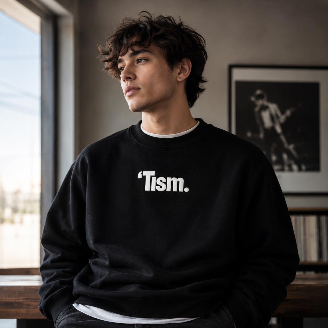 Raised Mark Crewneck